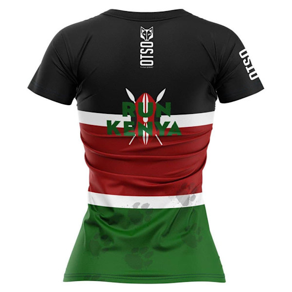 Otso Kortærmet T-shirt Run Kenya Flerfarvet XL Mand