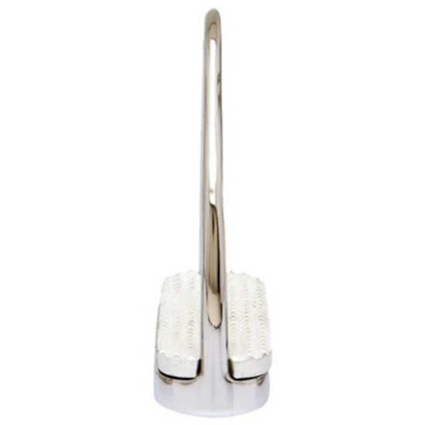 Sefton Rostfri Offset Slitbana Engelska Stigbyglar Simple Silver 10 cm