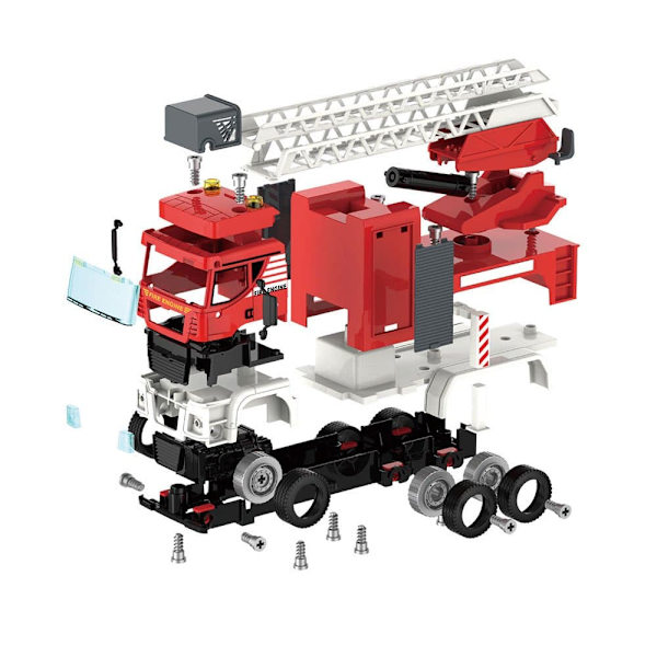 Giros Tee-se-itse Paloauto L&s 95 Kappaletta Punainen