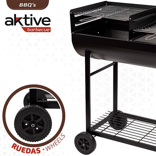 Aktive Grilli 97x42x96 Cm Musta