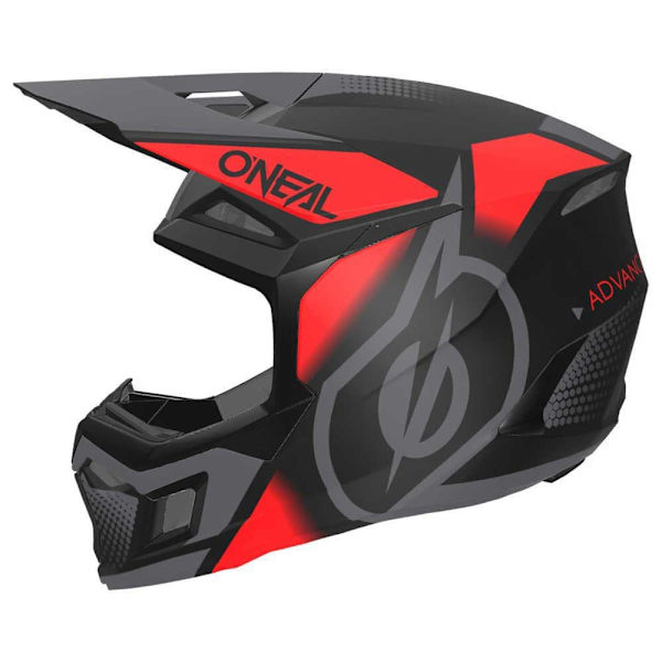 Oneal 3srs Vision Offroadhjelm Rød,Sort M