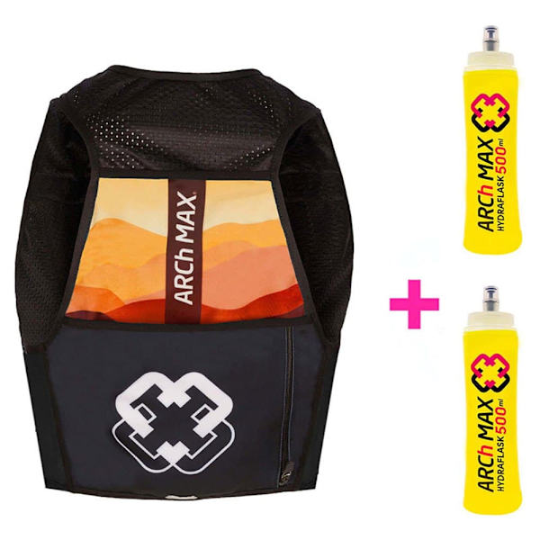 Arch Max Hv6e3s 6l+ 2sf500ml Hydratöintiliivi Musta L-XL