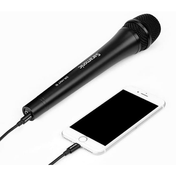 Saramonic Smartphone Og Videokamera Mikrofon Sr-hm7 Di Sort