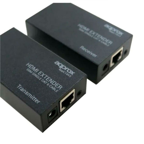 Approx Hdmi Rj Appc14v4 45 Kat 6 Extender Transparent