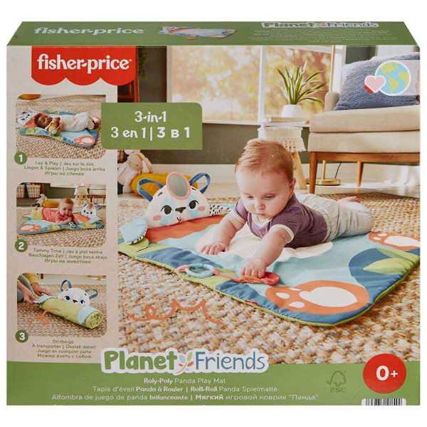 Fisher Price Soft Kick & Play Carpet Panda 3 I 2
