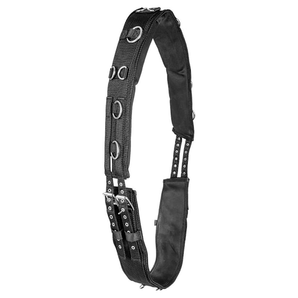 Waldhausen Ympärysmitta Lunging Supersoft Musta Pony