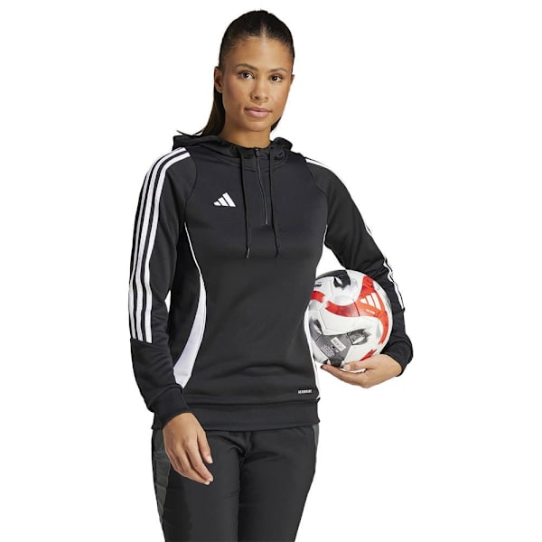 Adidas Tiro24 Training Hættetrøje Sort 2XL / Regular Kvinde