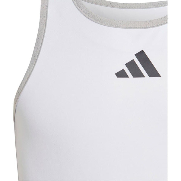 Adidas Ärmlös T-shirt Club Vit 11-12 Years Pojke