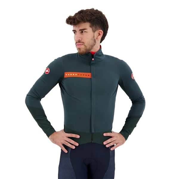 Castelli Beta Ros Jacka Grönt XL Man