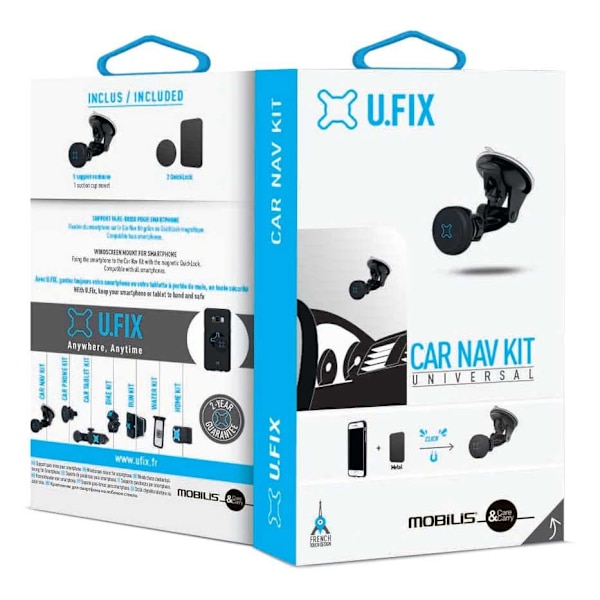 Mobilis U Fix Universal Car Navigation Kit Sort
