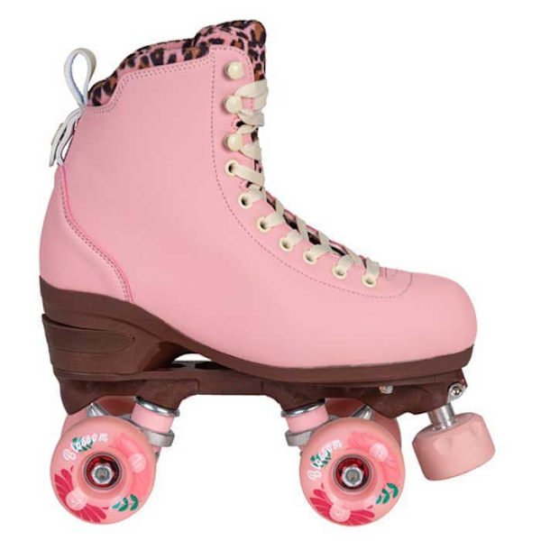 Chaya Kvinna Rullskridskor Miyu Leopaard Rosa EU 38