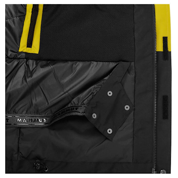 Mammut Fall Line Hardshell Thermo Jakke Gul M Mand