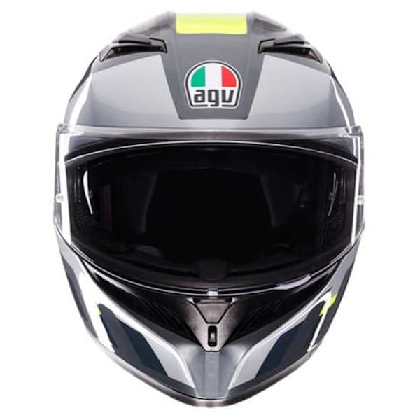 Agv K3 Fullface-hjelm Grå 2XL