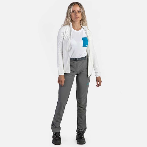 Izas Fleece Lecina W Vit M Kvinna
