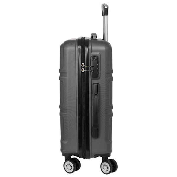 Safta Mørkegrå Kabine Travel 20 Tvilling Hjul Trolley Taske Grå