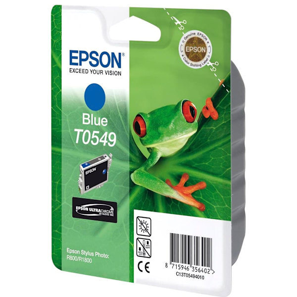 Epson Ink Blækpatron T 054 T 0549 Blå