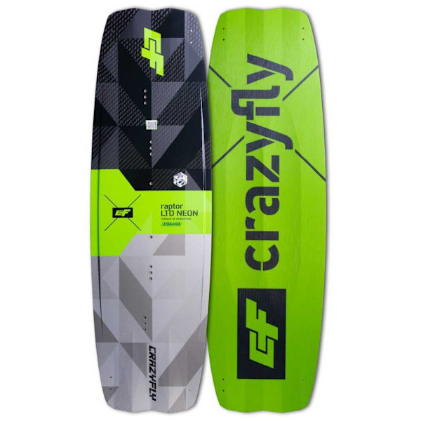 Crazyfly Wakeboard Raptor Ltd Neon Grönt,Grå 140 x 42 cm