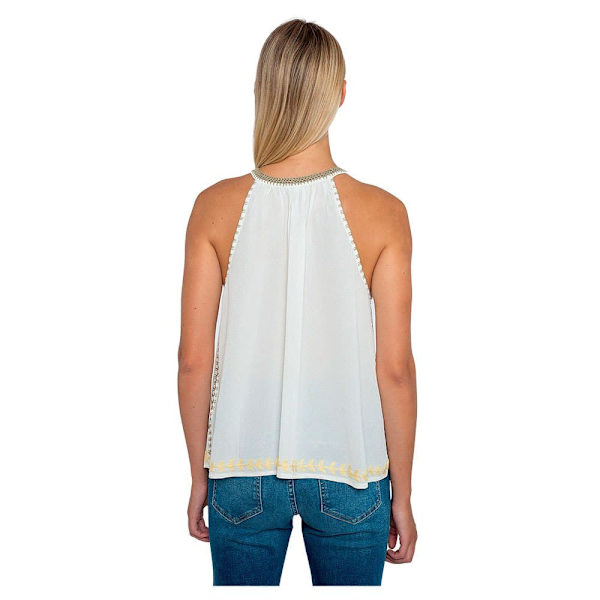 Pepe Jeans Hihaton Pusero Sabina Valkoinen XS Nainen