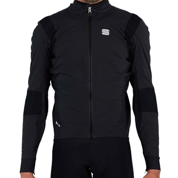 Sportful Jakke Aqua Pro Gul,Sort XL Mand
