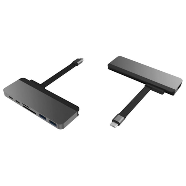 Hyper Drive 7-in2 Duo Hub For Usb-c Macbook Pro Musta