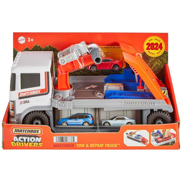 Matchbox Kran Lastbil Bil Action Drivers