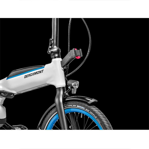 Bergamont Hopfällbar Elcykel Paul-e Eq Expert Silver One Size / 504Wh