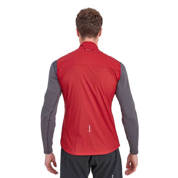 Montane Vest Feather Lite Rød L Mand