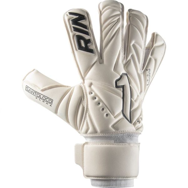 Rinat Målmandshandsker Santoloco Full Latex Hvid 7