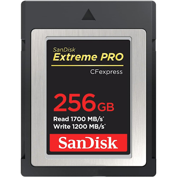 Sandisk Hukommelseskort Extreme Pro 256gb Hvid,Sort