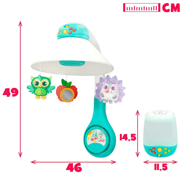 Winfun 3 1 1 Babyprojektor Flerfärgad