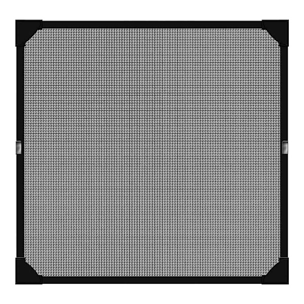 Schellenberg 75884 100x120 Cm Ramme Myg Net 100x120 Cm Sort