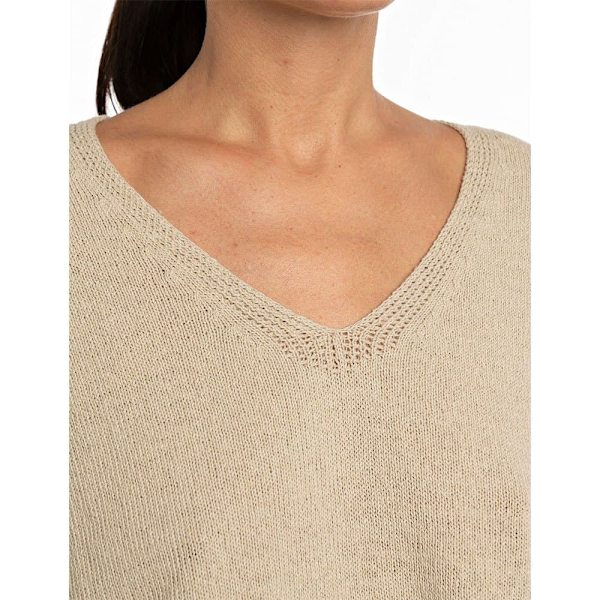 Replay Tröja Med V-ringning Dk6068.000.g23640 Beige XS Kvinna