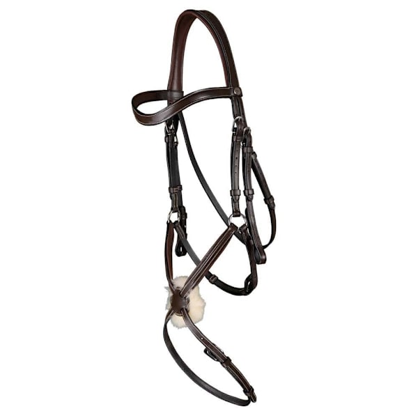 Dyon Nosgrimma Träns Fig 8 Silver Cob
