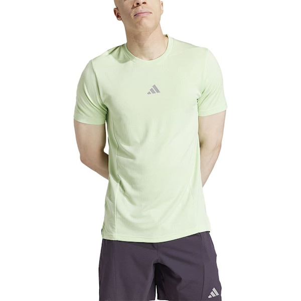 Adidas Kortærmet T-shirt Designed For Training Hr Grøn 2XL Mand