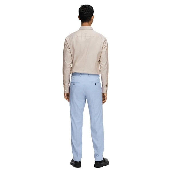 Selected Cedric Structure Slim Fit Puvunhousut Sininen 48 Mies