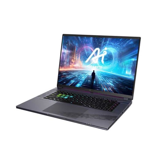 Gigabyte Gaming Bærbar Aorus 16x Asg-53ptc54sh 16´´ I7-14650hx/16gb/1tb Ssd/rtx 4070  Spanish QWERTY Grå