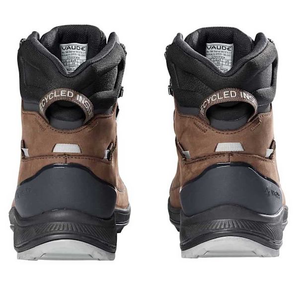 Vaude Trk Skarvan Tech Mid Stx Vandringskängor Brun EU 37 Kvinna