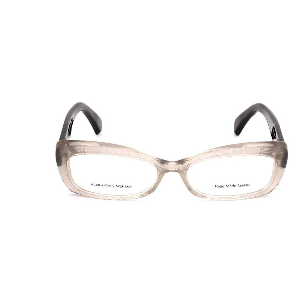 Alexander Mcqueen Amq4203k6m Solbriller Til Kvinder Beige  Mand