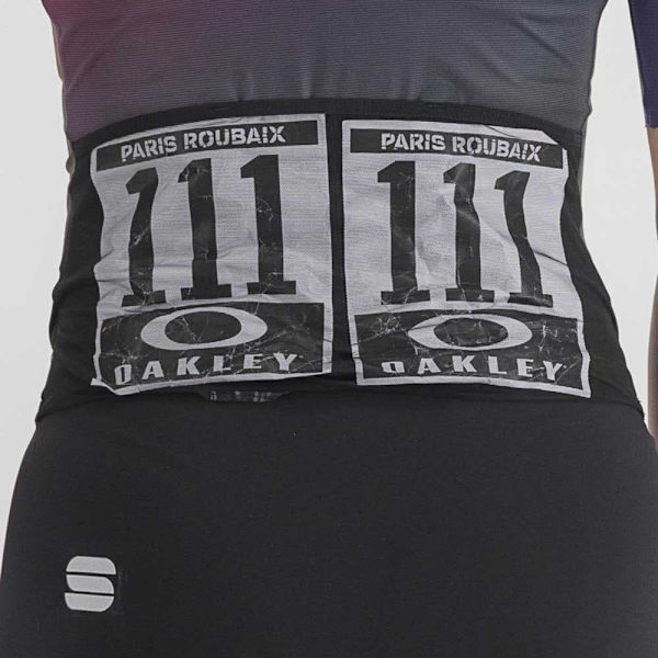 Sportful Kortærmet Trisuit Bomber Sort,Lilla XL Kvinde