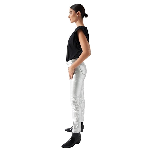 Salsa Jeans Byxor Destiny Silver 29 / 28 Kvinna