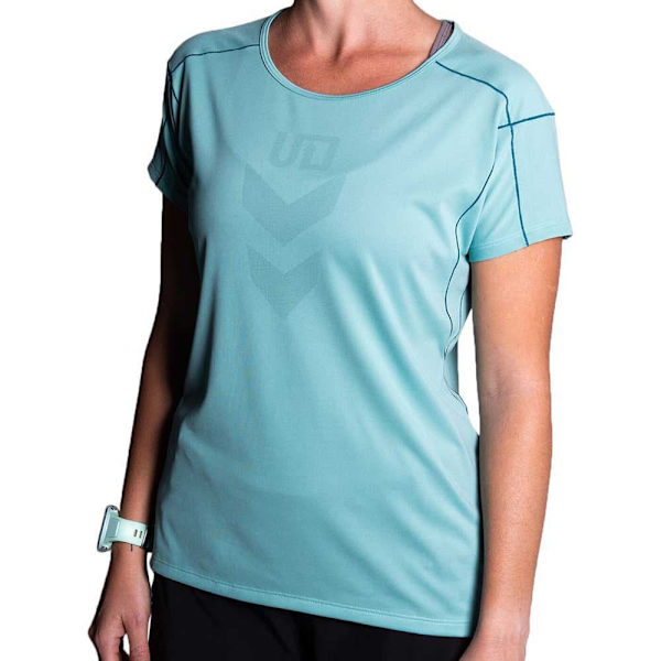 Ultimate Direction Kortärmad T-shirt Ultralight Grönt XS Kvinna