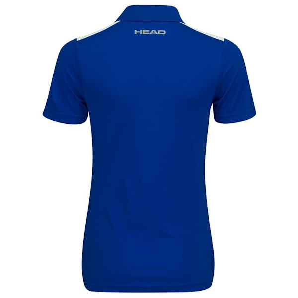 Head Racket Club 22 Kortærmet Polo Blå 3XL Kvinde