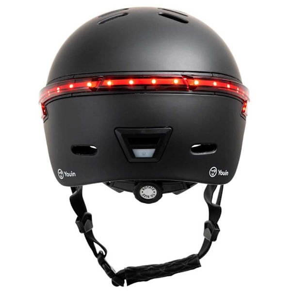 Youin Front Og Rear Led Hjelm Ma1015 Sort