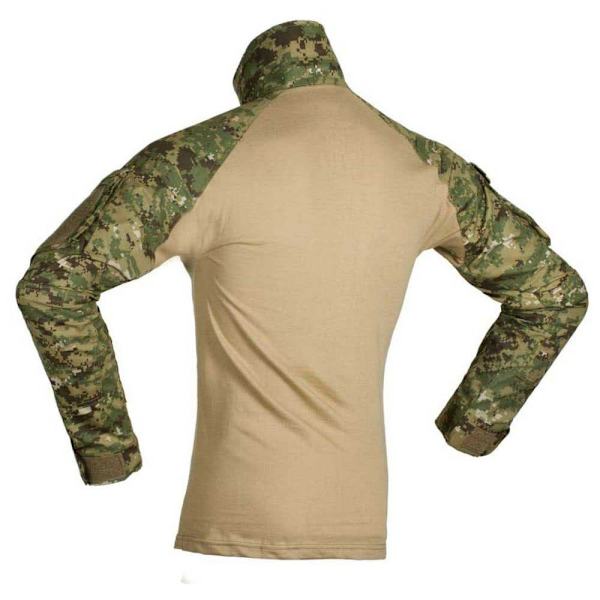 Invadergear Combat T-shirt Med Lång ärm Beige 2XL Man