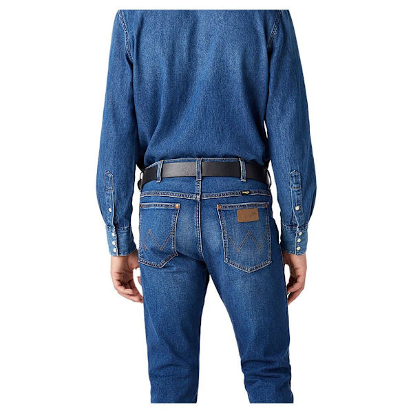 Wrangler Bälte 2sided Svart 100 cm Man