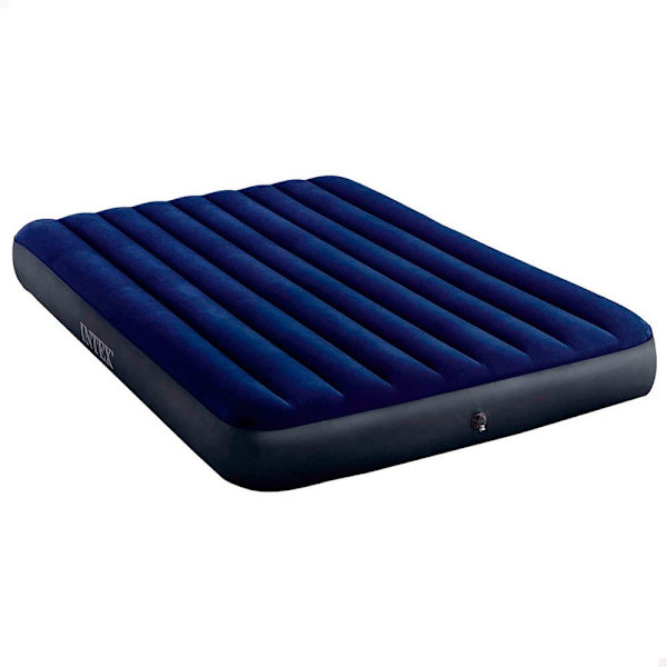 Intex Madrass Dura-beam Standard Classic Downy Blå