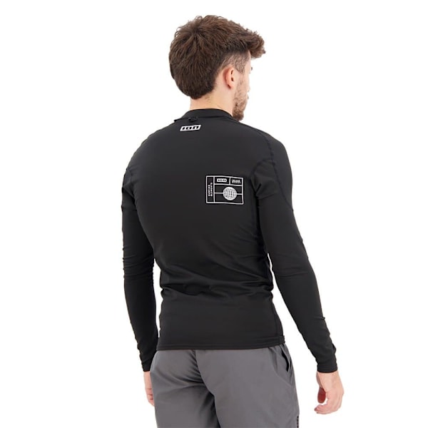Ion Langærmet Rashguard Thermo Top Sort XL