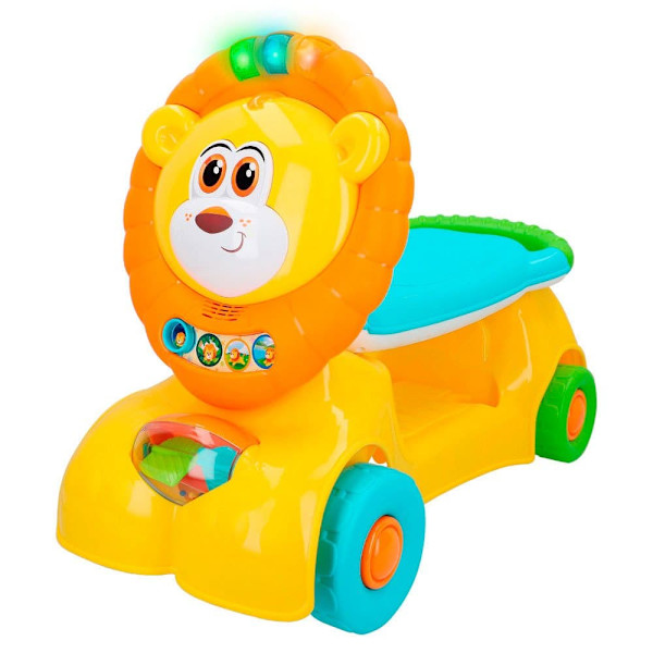 Winfun Ride-on Walker 3-in-1 Grow-with-me Lion Scooter Monivärinen 12-36 Months