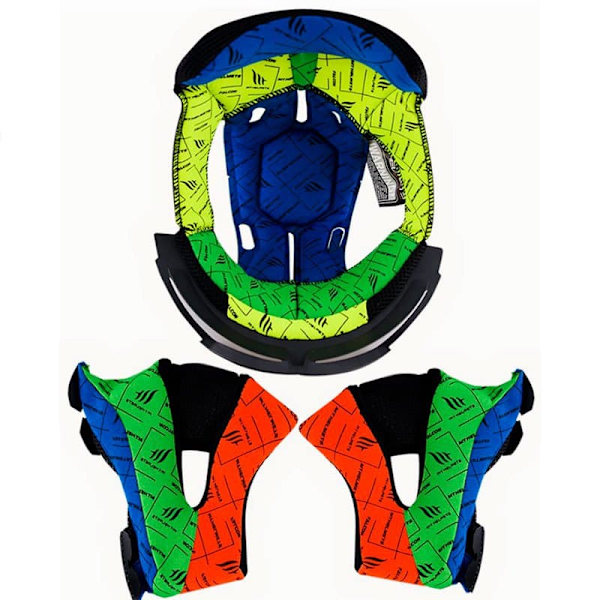 Mt Helmets Pad Falcon Complete Lining Kit Flerfarvet XL