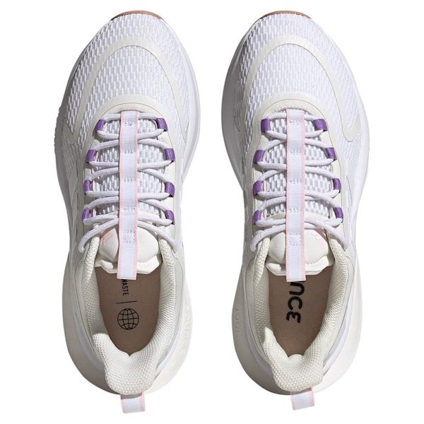 Adidas Utbildare Alphabounce + Vit EU 41 1/3 Kvinna